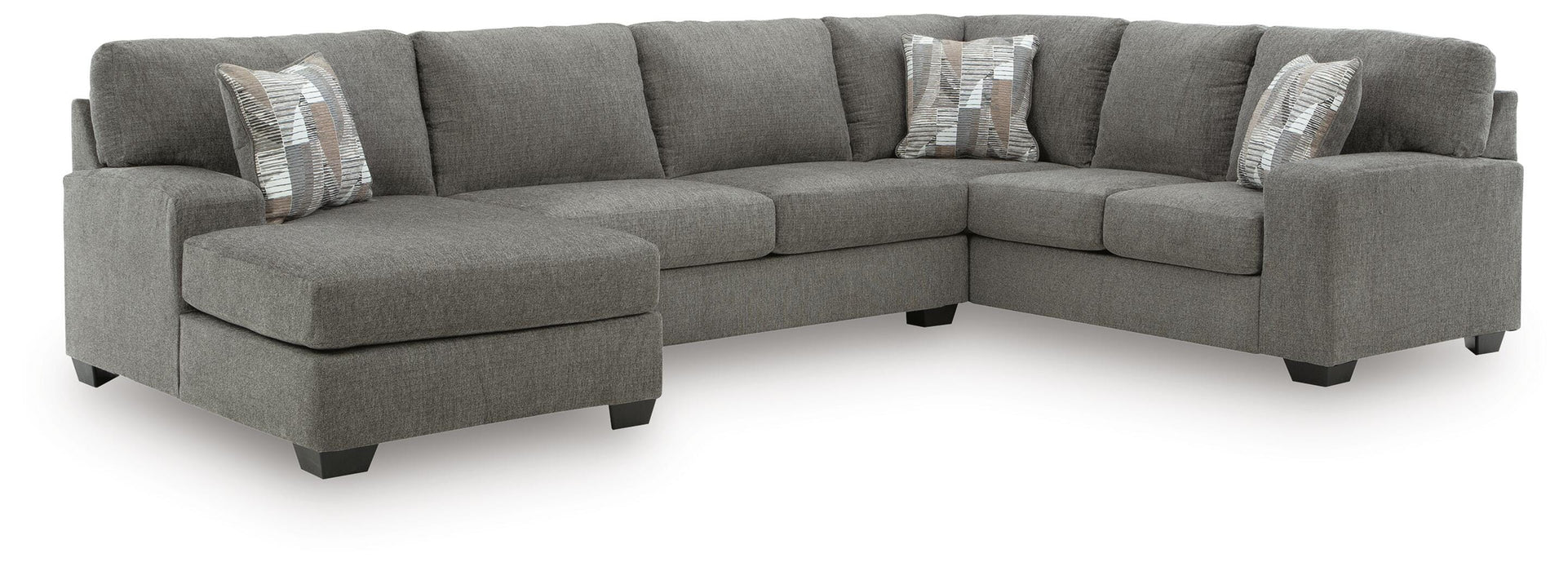 Clarington Sectional with Chaise - Pierce Furniture Gallery