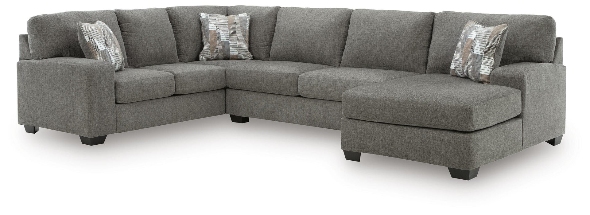 Clarington Sectional with Chaise - Pierce Furniture Gallery