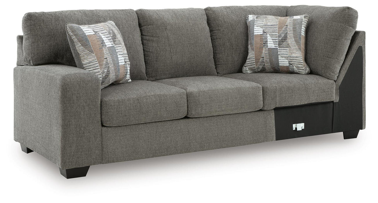 Clarington Sectional with Chaise - Pierce Furniture Gallery