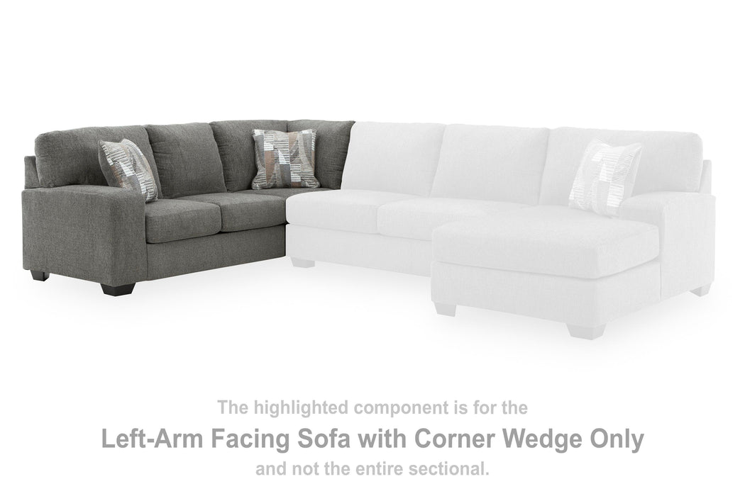 Clarington Sectional with Chaise - Pierce Furniture Gallery
