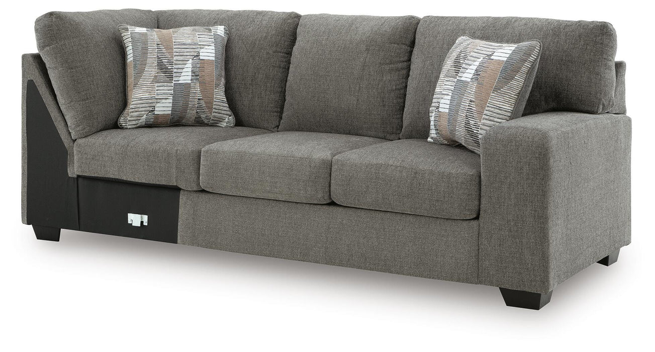 Clarington Sectional with Chaise - Pierce Furniture Gallery