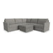Flex 5-Seat Sectional with Narrow Arm and Storage Ottoman - 5000003374 - Pierce Furniture Gallery