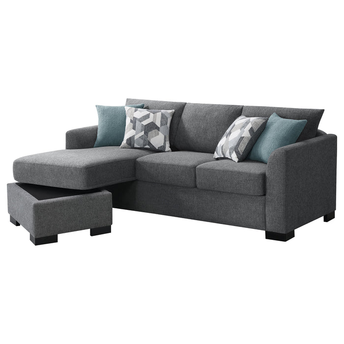 Storey Fold-Out Sleeper Sectional Sofa