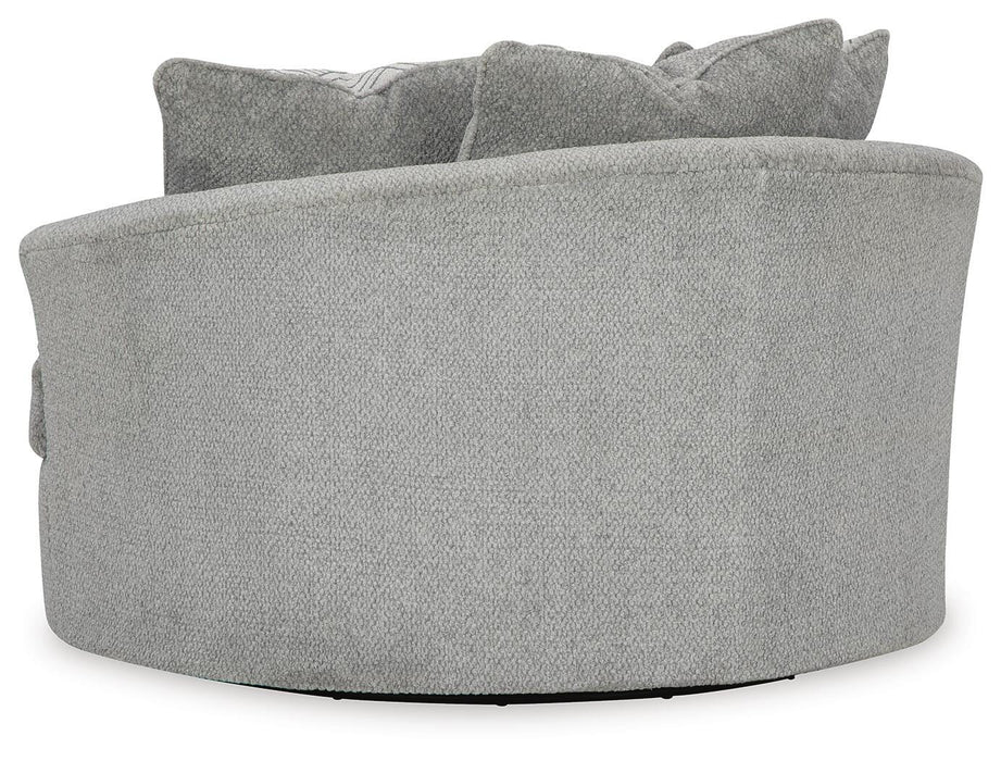 Casselbury Oversized Swivel Accent Chair - Pierce Furniture Gallery
