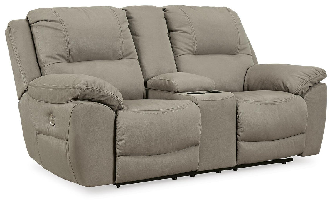 Next-Gen Gaucho Power Reclining Loveseat with Console - Pierce Furniture Gallery