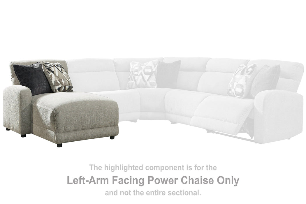 Colleyville Power Reclining Sectional with Chaise - Pierce Furniture Gallery