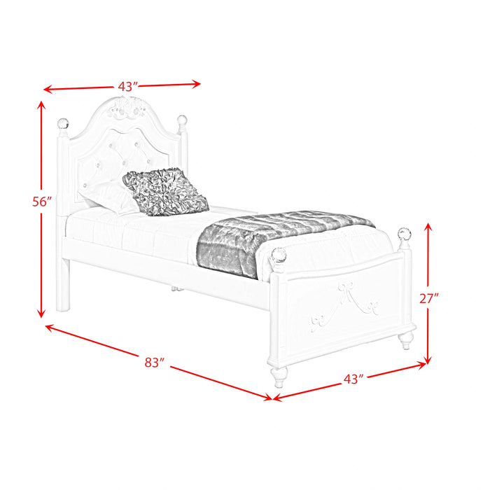 Alana Platform Bedroom Set w/ Storage Trundle