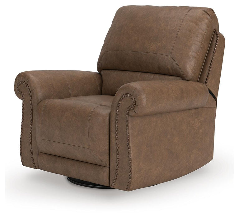 Chasemore Swivel Glider Recliner - Pierce Furniture Gallery