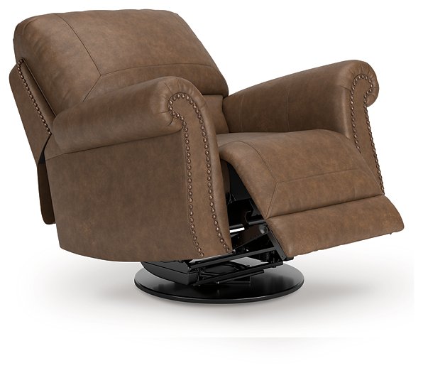 Chasemore Swivel Glider Recliner - Pierce Furniture Gallery