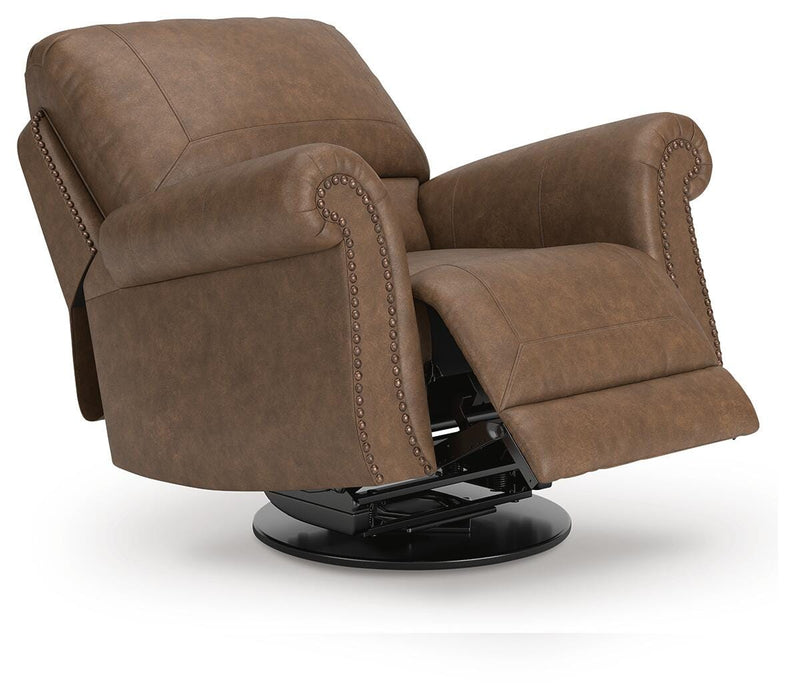 Chasemore Swivel Glider Recliner - Pierce Furniture Gallery