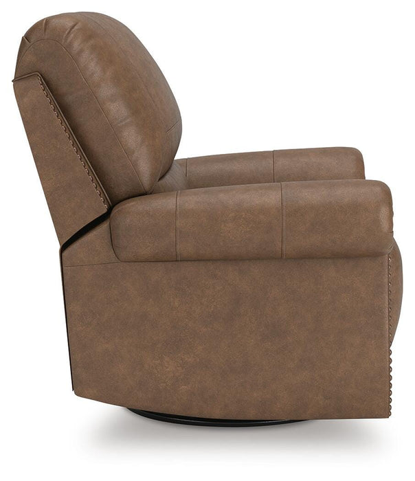 Chasemore Swivel Glider Recliner - Pierce Furniture Gallery