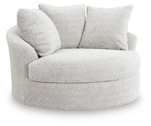Cuddle Plush Oversized Swivel Accent Chair - Pierce Furniture Gallery