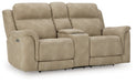 Next-Gen DuraPella Power Reclining Loveseat with Console - Pierce Furniture Gallery