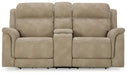 Next-Gen DuraPella Power Reclining Loveseat with Console - Pierce Furniture Gallery
