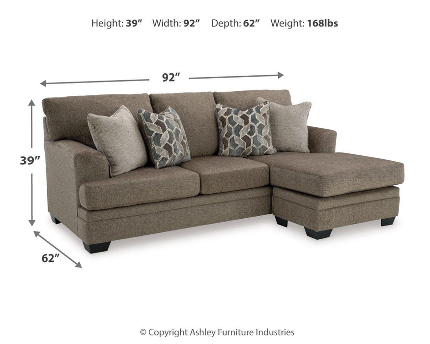Stonemeade Sofa Chaise - Pierce Furniture Gallery