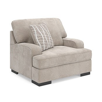 High Profile Chair & Ottoman Living Room Set - Pierce Furniture Gallery