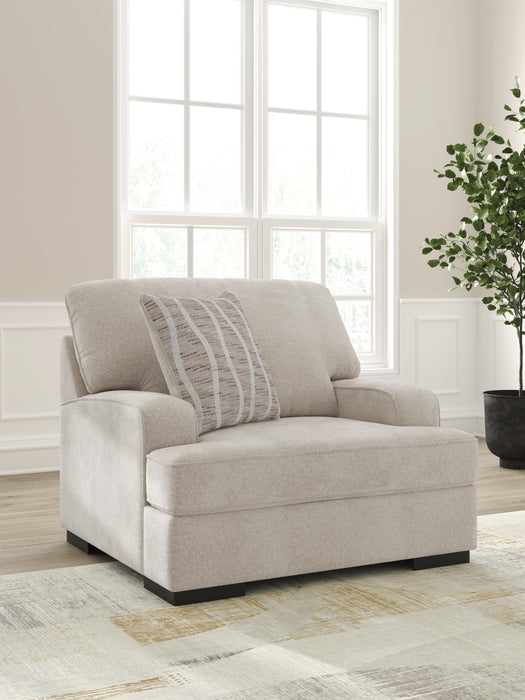 High Profile Chair & Ottoman Living Room Set - Pierce Furniture Gallery