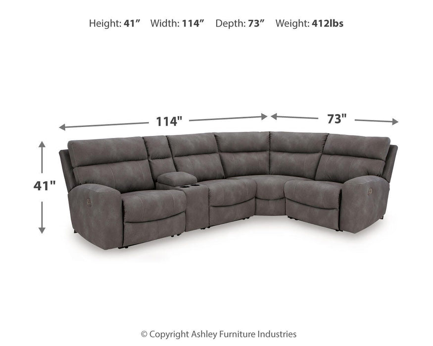 Next-Gen DuraPella Power Reclining Sectional - Pierce Furniture Gallery
