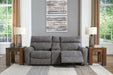 Next-Gen DuraPella Power Reclining Sectional Loveseat with Console - Pierce Furniture Gallery