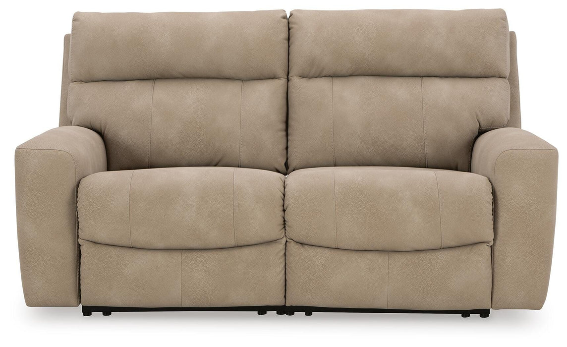 Next-Gen DuraPella Power Reclining Sectional Loveseat - Pierce Furniture Gallery