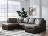 Castille Way Sleeper Sectional with Chaise - Pierce Furniture Gallery