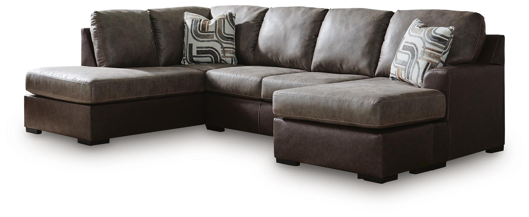 Castille Way Sleeper Sectional with Chaise - Pierce Furniture Gallery
