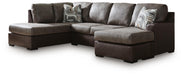 Castille Way Sleeper Sectional with Chaise - Pierce Furniture Gallery