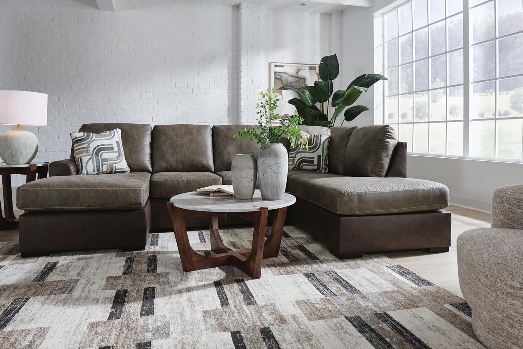 Castille Way Sleeper Sectional with Chaise - Pierce Furniture Gallery