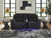 Forest Lake Power Reclining Loveseat with Console - Pierce Furniture Gallery