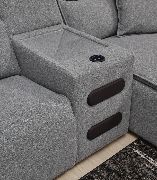 Modmax Power Reclining Sectional - Pierce Furniture Gallery