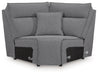 Modmax II Power Reclining Sectional with Audio Consoles - Pierce Furniture Gallery