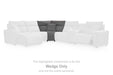 Modmax Reclining Sectional with Audio Console - Pierce Furniture Gallery