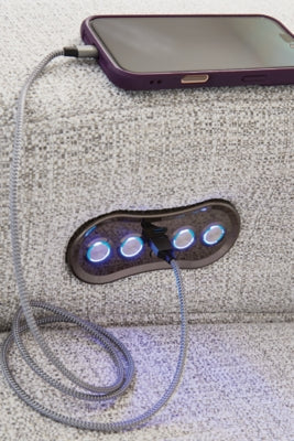 Modmax II Power Reclining Sectional with Audio Consoles - Pierce Furniture Gallery