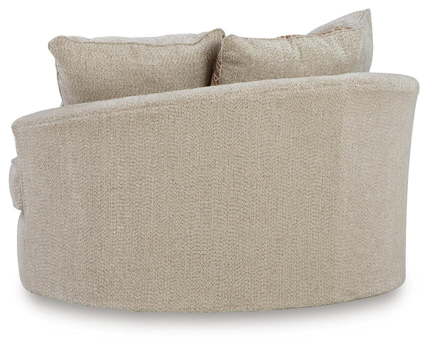 Steelwater Retreat Oversized Swivel Accent Chair - Pierce Furniture Gallery