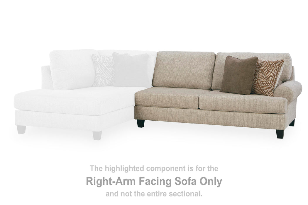 Steelwater Retreat Sectional with Chaise - Pierce Furniture Gallery