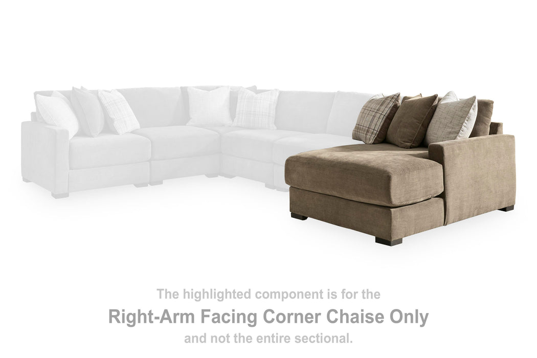 Camellia-Court Sectional with Chaise - Pierce Furniture Gallery