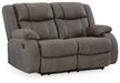 First Base Reclining Loveseat - Pierce Furniture Gallery
