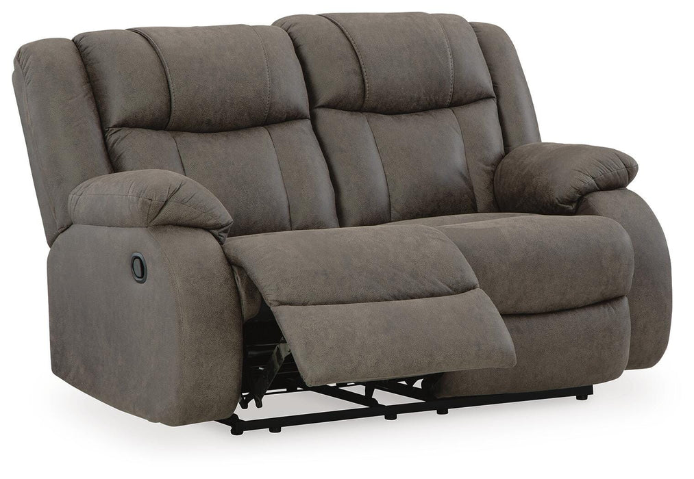 First Base Reclining Loveseat - Pierce Furniture Gallery