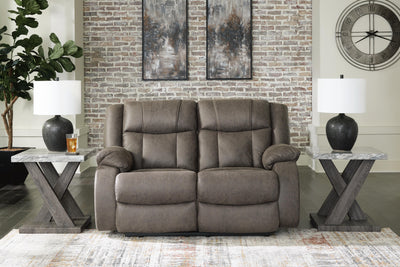 First Base Reclining Loveseat - Pierce Furniture Gallery