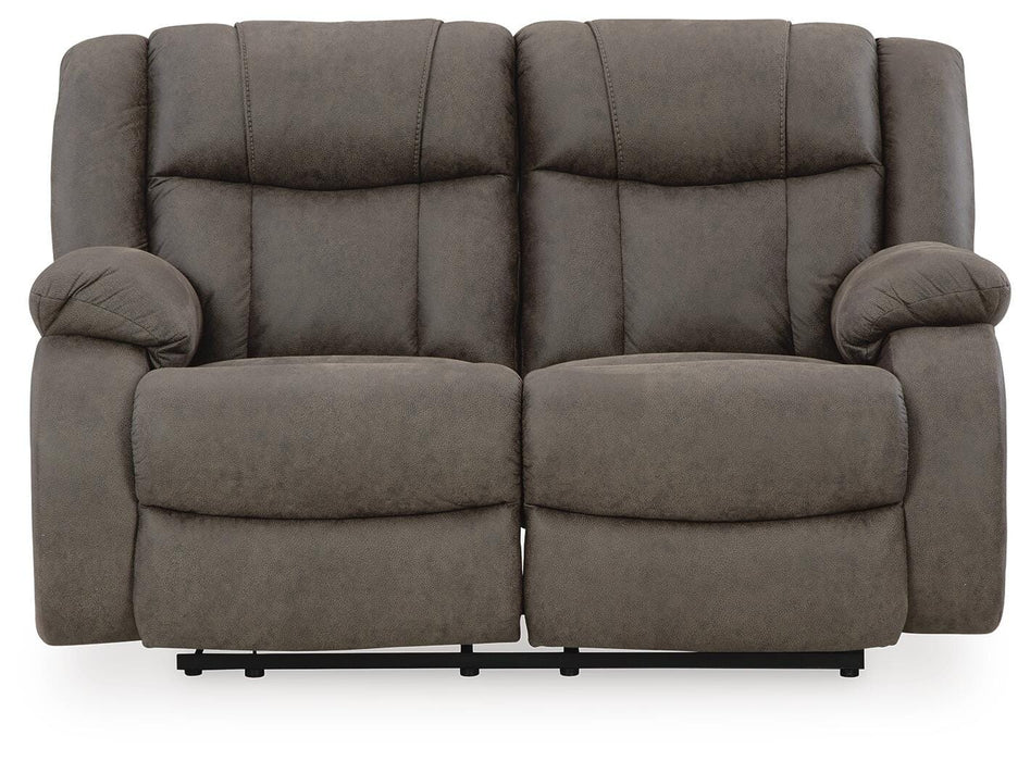 First Base Reclining Loveseat - Pierce Furniture Gallery