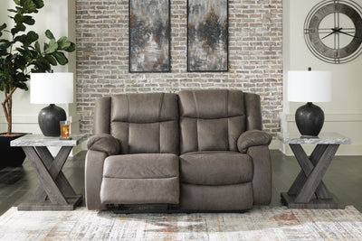 First Base Reclining Loveseat - Pierce Furniture Gallery