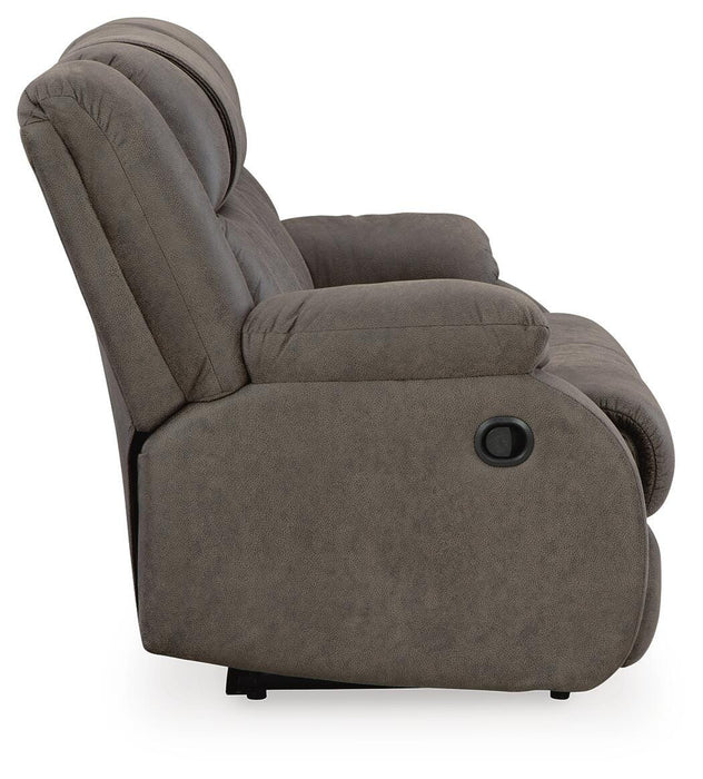 First Base Reclining Loveseat - Pierce Furniture Gallery
