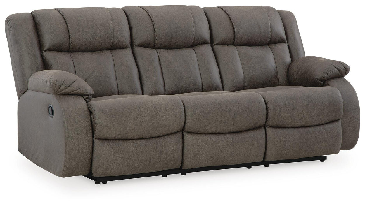 First Base Reclining Sofa - Pierce Furniture Gallery