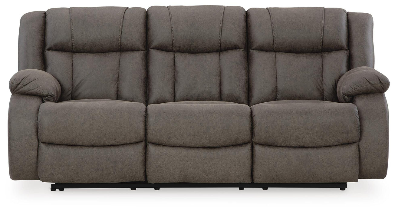 First Base Reclining Sofa - Pierce Furniture Gallery