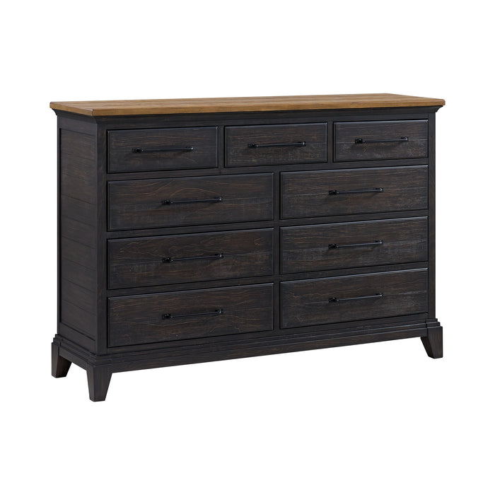 Montrose Dresser in Espresso & Brown