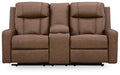 Mackmenville Reclining Loveseat with Console - Pierce Furniture Gallery