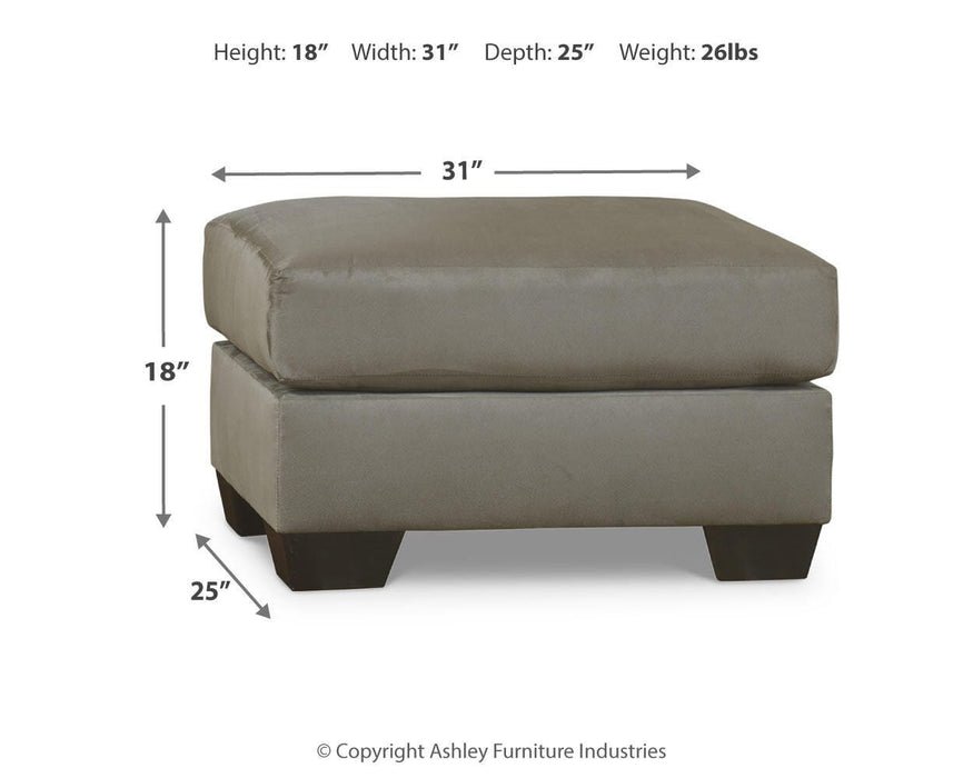 Darcy Ottoman - Pierce Furniture Gallery