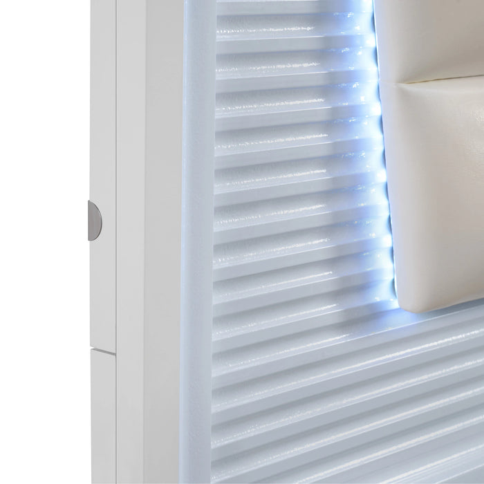 Denmark UPH Bed with Lights