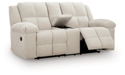 Orlen Reclining Loveseat with Console - Pierce Furniture Gallery