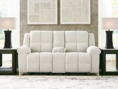 Orlen Reclining Loveseat with Console - Pierce Furniture Gallery